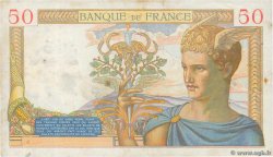 50 Francs CÉRÈS FRANCE  1936 F.17.31 TTB
