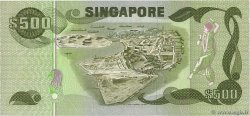 500 Dollars SINGAPORE  1977 P.15a AU