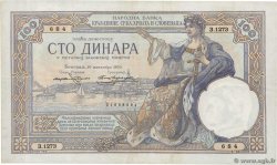 100 Dinara YOUGOSLAVIE  1920 P.022