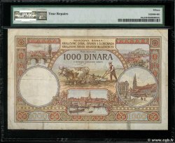 1000 Dinara YOUGOSLAVIE  1920 P.023a B