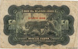 50 Francs BELGA CONGO  1949 P.16g BC