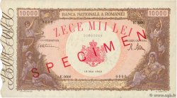 10000 Lei Spécimen ROMANIA  1945 P.057s