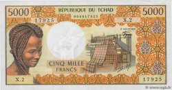 5000 Francs TSCHAD  1978 P.05b
