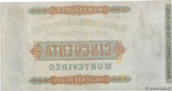 50 Pesos Non émis URUGUAY  1872 PS.238r AU