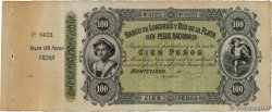 100 Pesos Non émis URUGUAY  1883 PS.245r XF