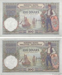 100 Dinara Lot YOUGOSLAVIE  1929 P.027a SUP+