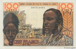 100 Francs STATI AMERICANI AFRICANI  1961 P.801Tc