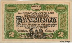 2 Kronen UNGHERIA Hajmasker 1916 