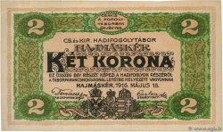 2 Kronen HUNGARY Hajmasker 1916  AU