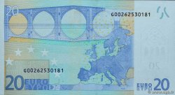 20 Euro EUROPA  2002 P.10g FDC
