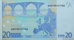 20 Euro EUROPA  2002 P.10g ST