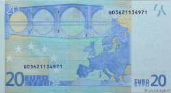 20 Euro EUROPA  2002 P.16g UNC