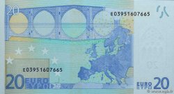 20 Euro EUROPA  2002 P.10e FDC