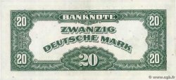 20 Deutsche Mark GERMAN FEDERAL REPUBLIC  1948 P.06b q.FDC