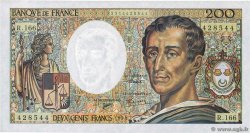 200 Francs MONTESQUIEU Modifié FRANCE  1994 F.70/2.01
