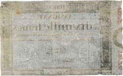 10000 Francs FRANCE  1795 Ass.52a TTB