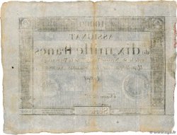 10000 Francs FRANKREICH  1795 Ass.52a SS