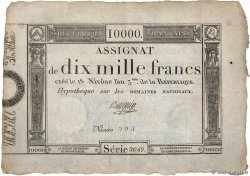 10000 Francs  FRANCIA  1795 Ass.52a