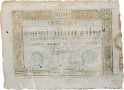 10000 Francs FRANCIA  1795 Ass.52a MBC+