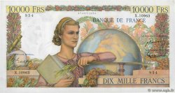 10000 Francs GÉNIE FRANÇAIS FRANCE  1956 F.50.79 SUP