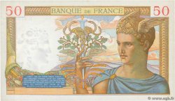 50 Francs CÉRÈS modifié FRANCE  1937 F.18.02 AU-