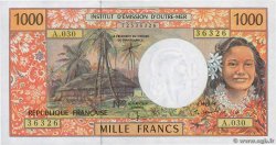 1000 Francs FRENCH PACIFIC TERRITORIES  2002 P.02h EBC