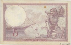 5 Francs FEMME CASQUÉE FRANCIA  1920 F.03.04 SPL