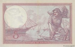 5 Francs FEMME CASQUÉE FRANCE  1927 F.03.11 SUP