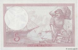 5 Francs FEMME CASQUÉE modifié FRANCE  1939 F.04.10 NEUF