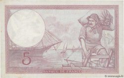 5 Francs FEMME CASQUÉE modifié FRANCIA  1939 F.04.14 q.FDC
