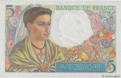 5 Francs BERGER FRANKREICH  1945 F.05.06 fST