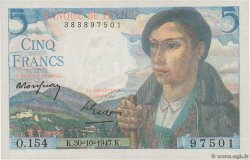 5 Francs BERGER FRANCIA  1947 F.05.07