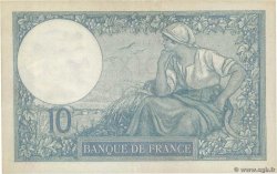 10 Francs MINERVE FRANCE  1926 F.06.10 VF+