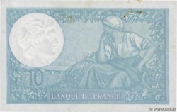 10 Francs MINERVE modifié FRANKREICH  1940 F.07.20 VZ+