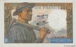 10 Francs MINEUR  FRANKREICH  1942 F.08.06