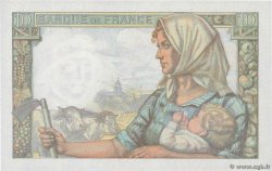 10 Francs MINEUR FRANKREICH  1944 F.08.11 fST+
