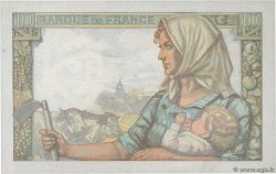 10 Francs MINEUR FRANCIA  1944 F.08.11 q.FDC