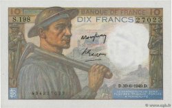 10 Francs MINEUR FRANCE  1949 F.08.22