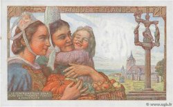 20 Francs PÊCHEUR FRANCE  1943 F.13.05 AU