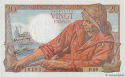 20 Francs PÊCHEUR FRANKREICH  1943 F.13.07