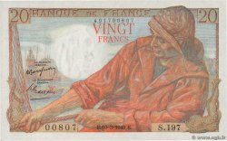 20 Francs PÊCHEUR FRANCIA  1949 F.13.14 EBC+