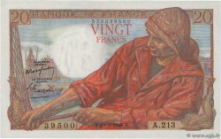 20 Francs PÊCHEUR FRANKREICH  1949 F.13.14