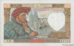 50 Francs JACQUES CŒUR  FRANCIA  1941 F.19.05