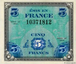 5 Francs DRAPEAU FRANCIA  1944 VF.17.01 