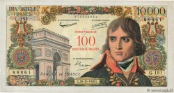 100 NF sur 10000 Francs BONAPARTE FRANCE  1958 F.55.01