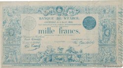 1000 Francs Sainte Farce FRANCE regionalism and miscellaneous  1883 F.- VF-