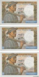 10 Francs MINEUR Lot FRANKREICH  1944 F.08.10