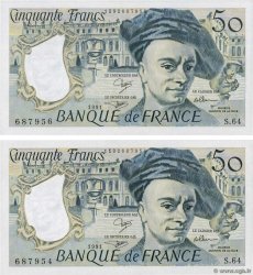 50 Francs QUENTIN DE LA TOUR Lot FRANKREICH  1991 F.67.17