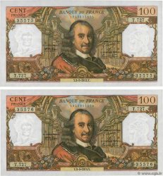 100 Francs CORNEILLE Consécutifs FRANCIA  1973 F.65.42 EBC+