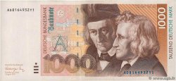 1000 Deutsche Mark GERMAN FEDERAL REPUBLIC  1991 P.44 BB